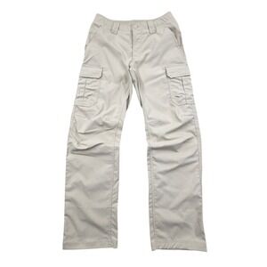 Under Armour UA Storm Tactical Ripstop Pants Mens 30x32 Tan Khaki Cargo Patrol